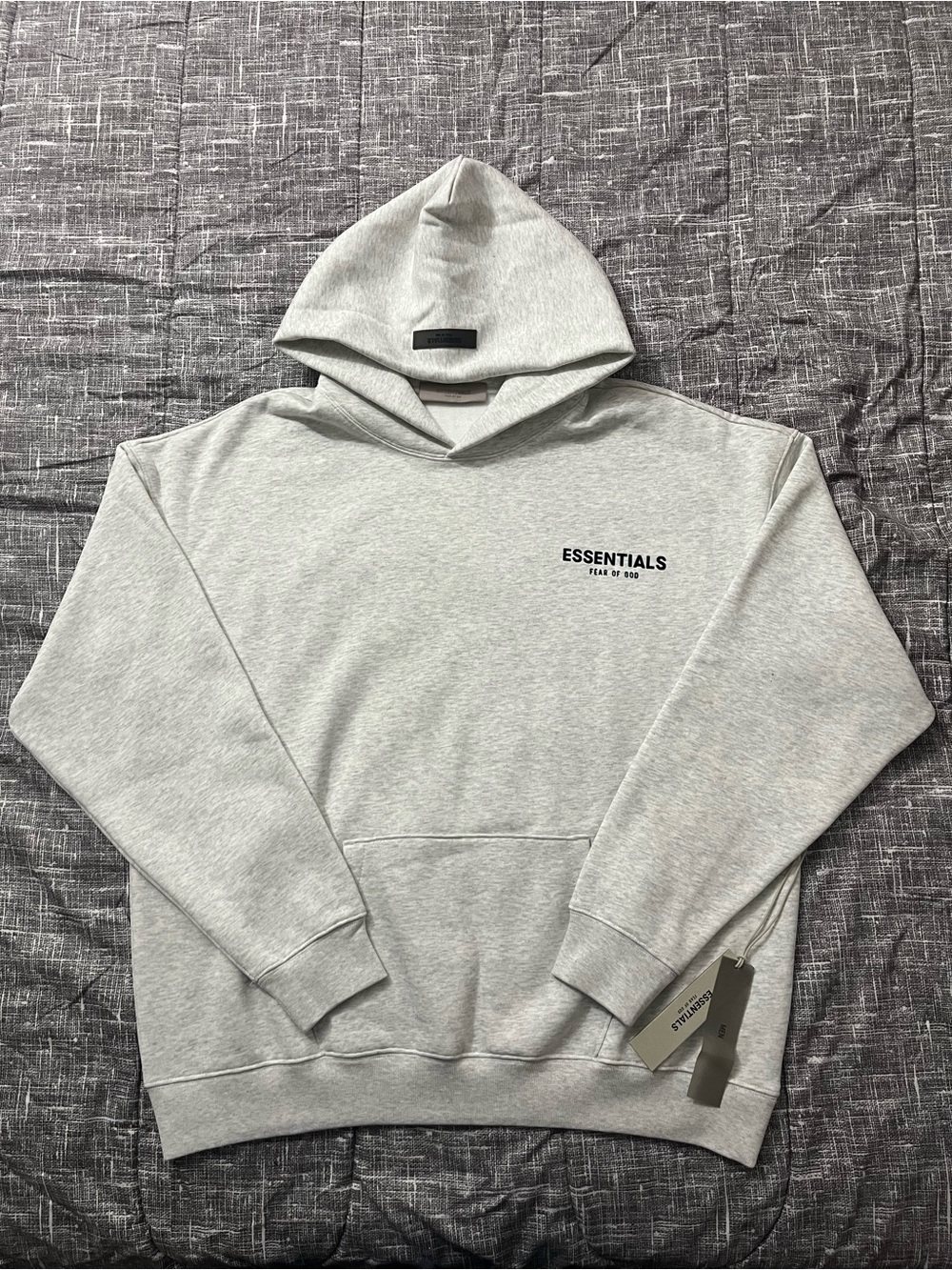 Essentials Light Gray Hoodie